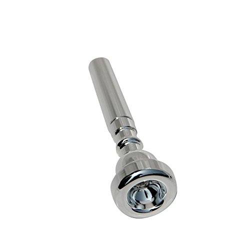 GLORY Silver Plated Bb Trumpet Mouthpiece, 5c - Image 3
