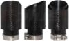 PKSHPVGS Glossy Carbon Fibre Exhaust Muffler Tip (67mm-89mm)