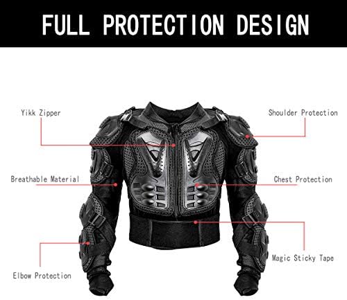GOHINSSTAR Motorcycle Protective Jacket Full Body Armor - Image 3