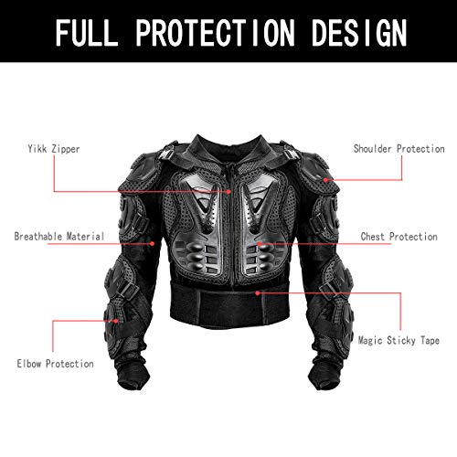 GOHINSSTAR Motorcycle Protective Jacket Full Body Armor - Image 2