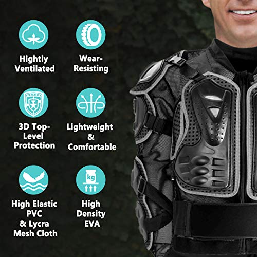 GOHINSSTAR Motorcycle Protective Jacket Full Body Armor - Image 3