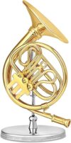 Broadway Gifts Co. Gold French Horn Miniature Replica With Case