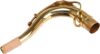 Yibuy Golden Tenor Saxophone Bend Neck Accessory