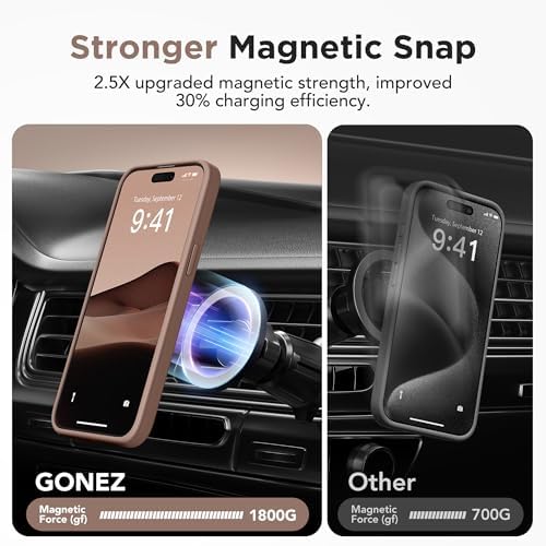 GONEZ Magnetic Case For iPhone 15 Pro Max - Image 4
