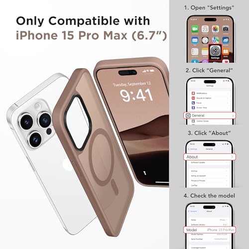 GONEZ Magnetic Case For iPhone 15 Pro Max - Image 2