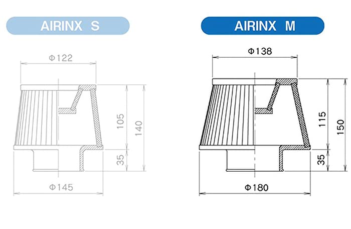GReddy Airinx M #100 Universal Filter - Image 4