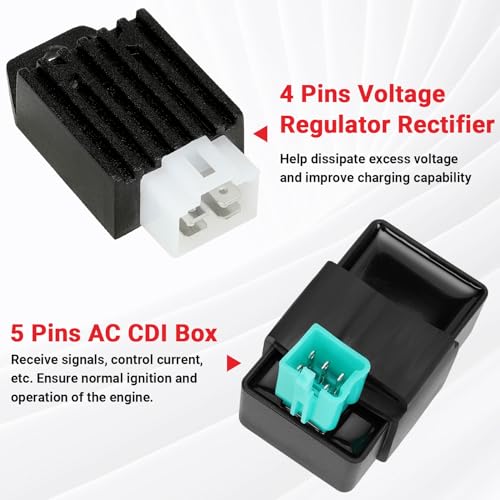 GREHUA Ignition Coil Solenoid Regulator CDI For Tao Tao ATV - Image 4