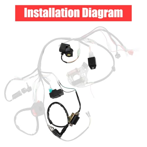 GREHUA Ignition Coil Solenoid Regulator CDI For Tao Tao ATV - Image 5