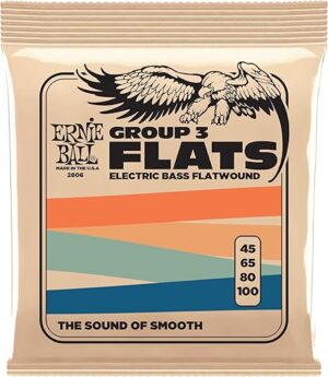 Ernie Ball Group III Flatwound Bass Strings P02806