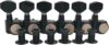 guyker Guitar 6 In-line Locking Tuners – Black