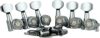 Eddaray Guitar Locking Tuners Set, E-107SP, Chrome