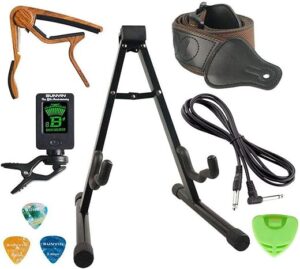 SUNYIN Guitar Stand & Accessories Kit Set