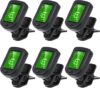 SNHOHIAK Guitar Tuner Clip On (6PACK)