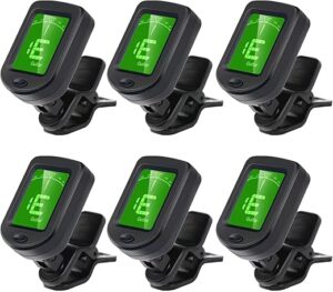 SNHOHIAK Guitar Tuner Clip On (6PACK)