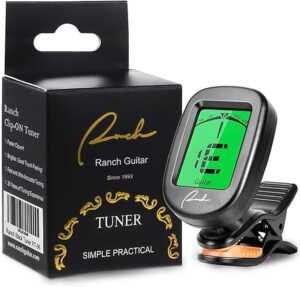 Ranch Guitar Tuner Clip On For Instruments