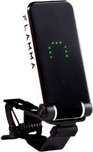FLAMMA Guitar Tuner Clip On LED Display