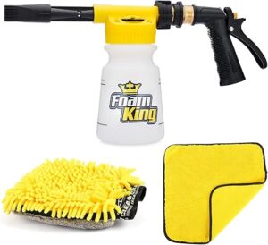 Clean Car USA Gun Car Wash + Microfiber Mitt Kit