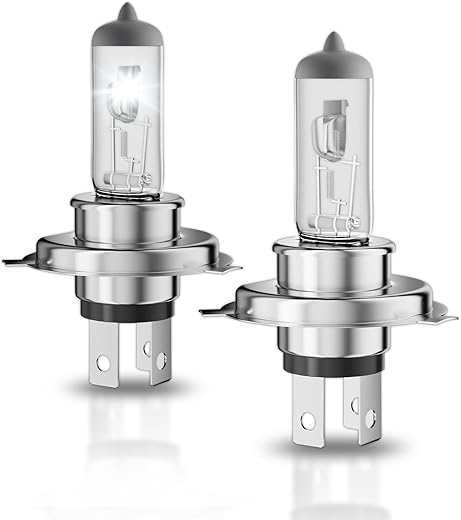 OKOENIEO H4 Halogen Headlight Bulb, 12V 55W