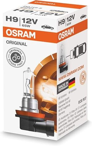 OSRAM H9 Halogen Headlamp Bulb 64213 White