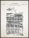 Vintago Hammond B3 Organ Patent Poster QP545