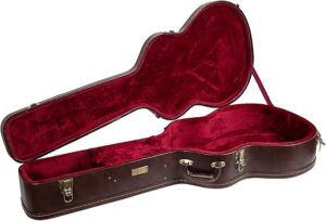 Crossrock Hard-Shell Case For 12-Fret 00 Guitar (CRW620-0012BR)