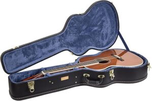 Crossrock Hard-Shell Guitar Case For 12-Frets 000/OM