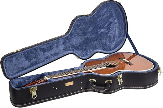 Crossrock Hard-Shell Guitar Case For 12-Frets 000/OM