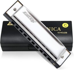 East top Harmonica Key Of C, 10 Holes Diatonic