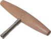 Roosebeck Harp Tuning Key, Lacewood – Medium