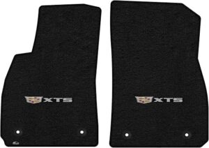 Lloyd Mats Heavy Duty Carpeted Floor Mats (Charcoal, 2PC - Centered Logo)