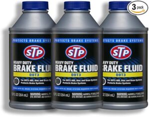 STP Heavy Duty Dot 3 Brake Fluid, 12 Oz