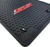 Lloyd Mats Heavy Duty Rubber Floor Mats (Red SS, Black)