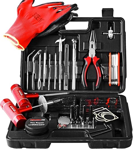 AWELCRAFT Heavy Duty Tire Repair Kit