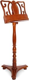 LIOONS Heavy Wooden Adjustable Music Stand