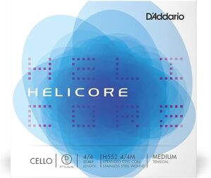 D'Addario Helicore Fourths-Tuning Cello D-String