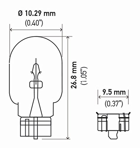 HELLA Bulb 2827Na 12V 5W Namber (2) - Image 3