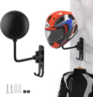 LIFXIZE Helmet Hanger Wall Mount 180° Swivel