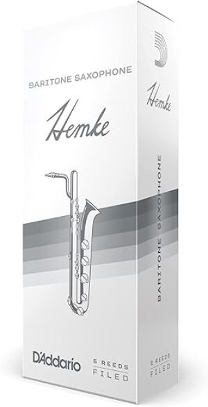 Rico Hemke Baritone Sax Reeds, Strength 3.0, RHKP5BSX300