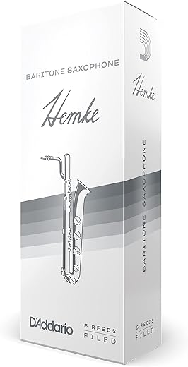 Rico Hemke Baritone Sax Reeds, Strength 3.0, RHKP5BSX300