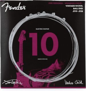 Fender Hendrix Voodoo Child Electric Guitar Strings .010-.038