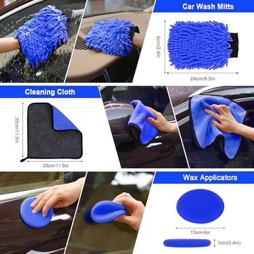 Herrfilk Car Cleaning Tools Kit With Bag - Image 4