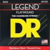 DR Strings Hi-Beam Flats Flatwound Bass Strings 45-105