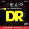 DR Strings Hi-Beams Stainless Steel 5-String Bass Strings