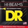 DR Strings Hi-Beams Stainless Steel Bass Strings 50-110