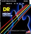 DR Strings Hi-Def Neon Bass Strings NMCB-40