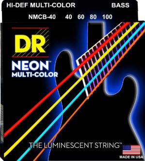 DR Strings Hi-Def Neon Bass Strings NMCB-40