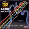 DR Strings Hi-Def Neon Bass Strings (NMCB5-45)