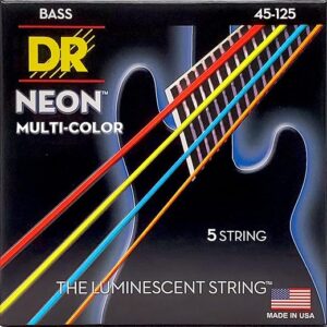 DR Strings Hi-Def Neon Bass Strings (NMCB5-45)
