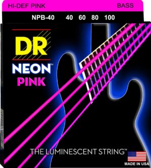 DR Strings Hi-Def Neon Bass Strings NPB-40