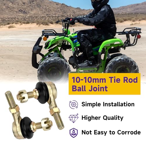 HIAORS HIAORS 10-10mm Tie Rod Ball Joint - Image 2